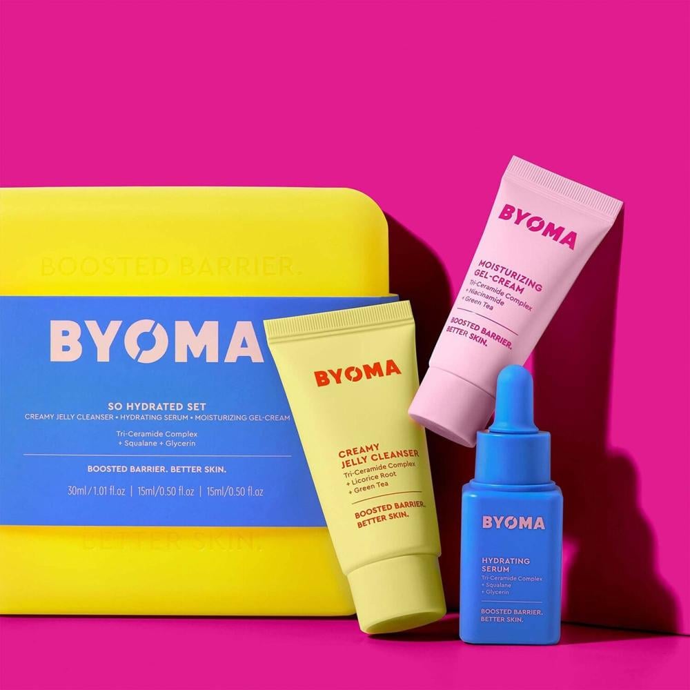 مرطب بيوما Byoma مجموعة So Hydrated الأساسية للترطيب 3 قطع - الصورة 2